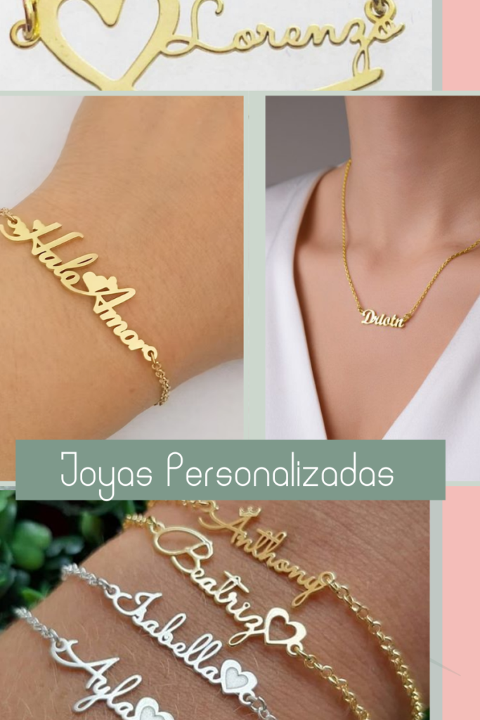 Joyas personalizadas con nombre